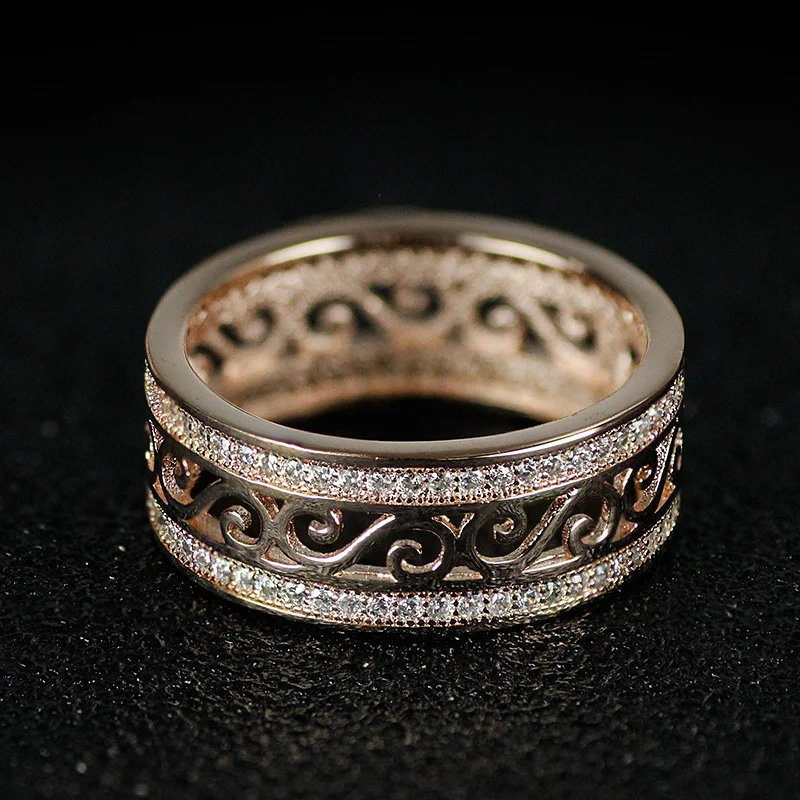 Title 9, Anel Vintage Feminino 8mm Anel Feminino Design ...