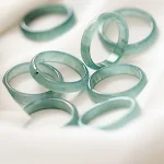 Anel feminino de Jade Água Azul — foto 8