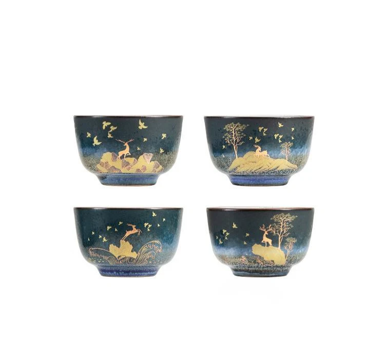 Title 10, Ceramic Tea Set for elegant tea experiences. Fe...