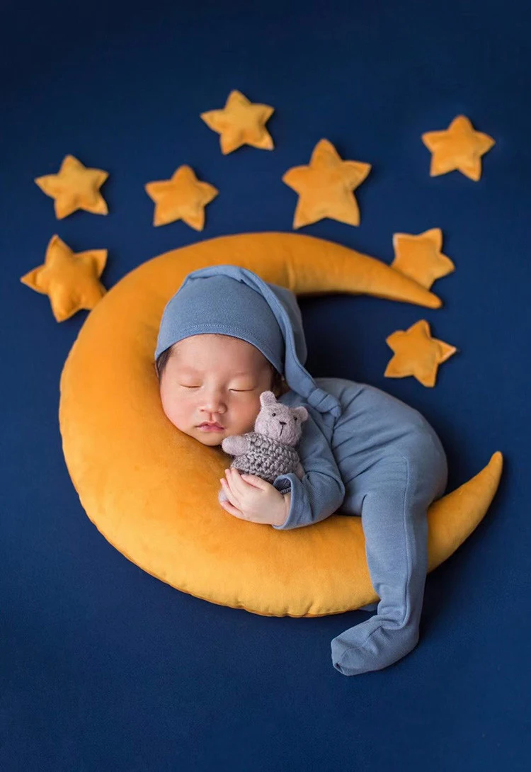 Tutina elasticizzata per neonati per gattonare, intera con piedini avvolgenti, ideale per libertà di movimento e comfort. — foto 4