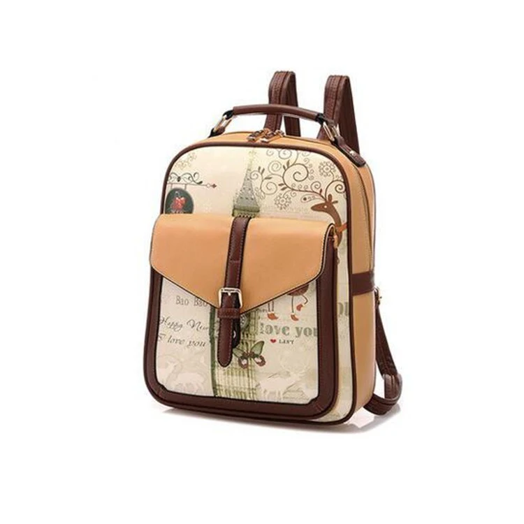 Bolsa de ombro retrô com grafite, estilo tendência de ombros, ideal para estudantes e mulheres, prática e charmosa. — foto 5