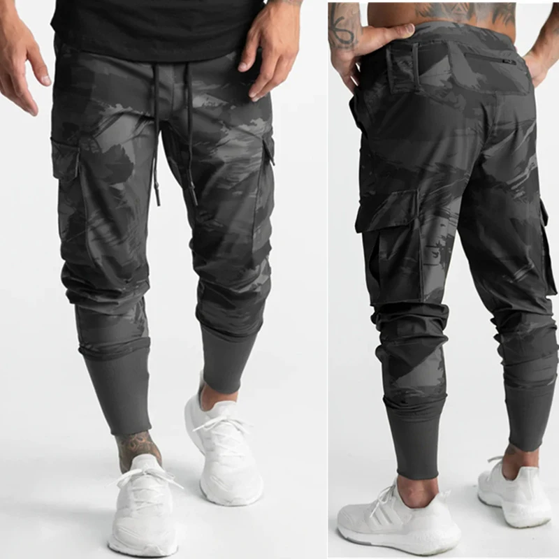 Spring Fitness Sports Men's Casual Loose Thin Woven Workwear Leggings for comfort during workouts and everyday activitie — photo 12
