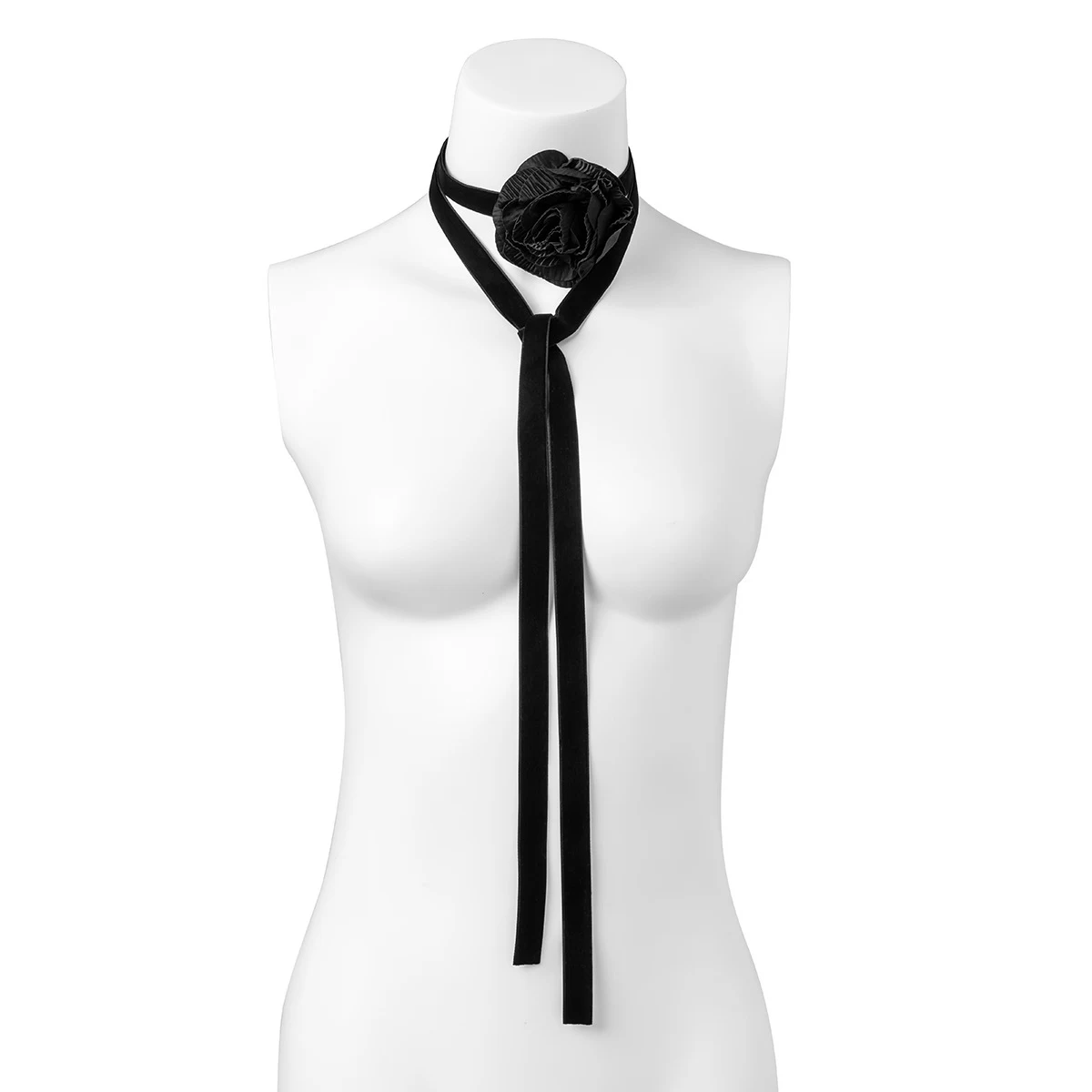 Novo Colar de Flores de Veludo para Mulheres Elegância Botânica. Adicione um toque de sofisticação e beleza floral a qualquer roupa com conforto. — foto 27