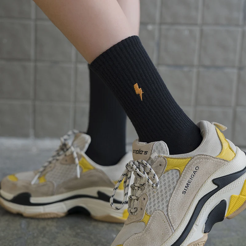 Title 11, Cartoon embroidered weather tube socks, fun and...