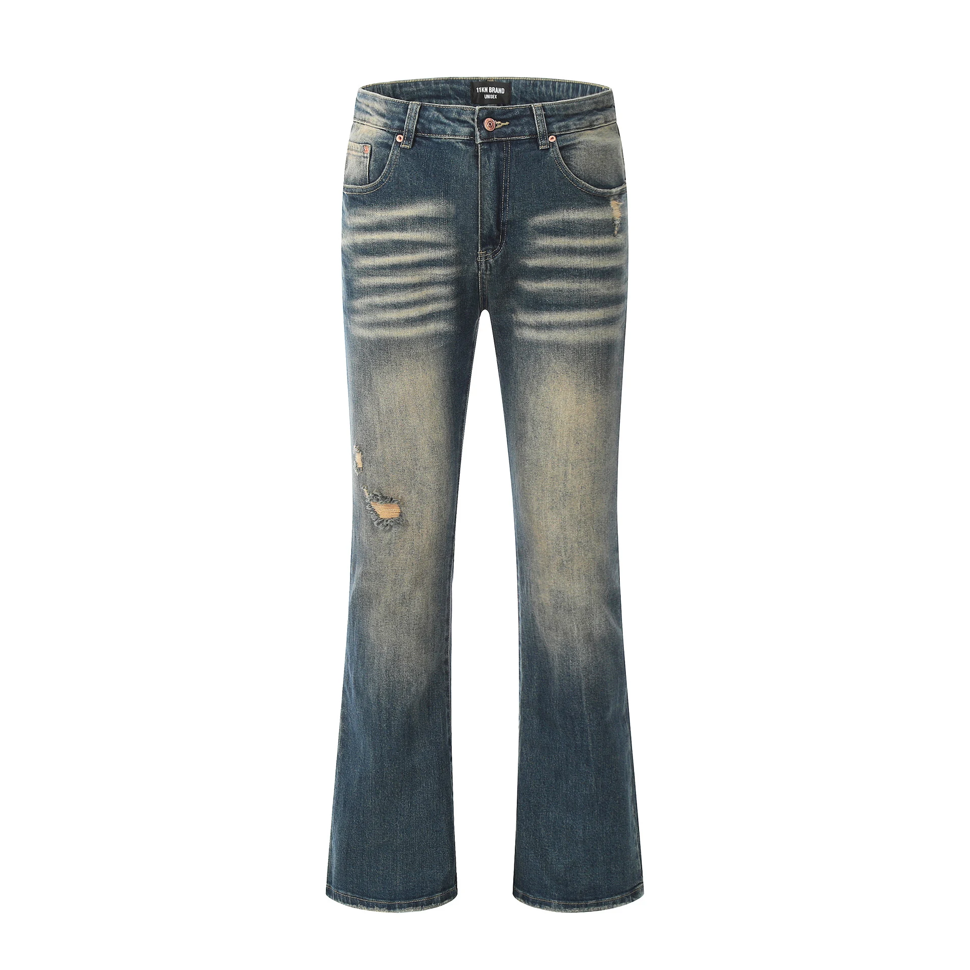 Straight National Fashion American Retro Skinny Jeans for a sleek, modern look. These jeans offer a comfortable, classic — photo 7