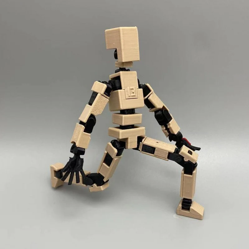 Multi Movable Joint Doll 3D Printing Mechanical Style Toy. Pose and play with endless possibilities, perfect for stop mo — photo 3
