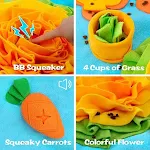 Large Snuffle Mat for Dogs Pet Interactive Training and Stress Relief Sniff Feeding Mat Slow Feeder Dog Treat Mat Dog T — photo 3