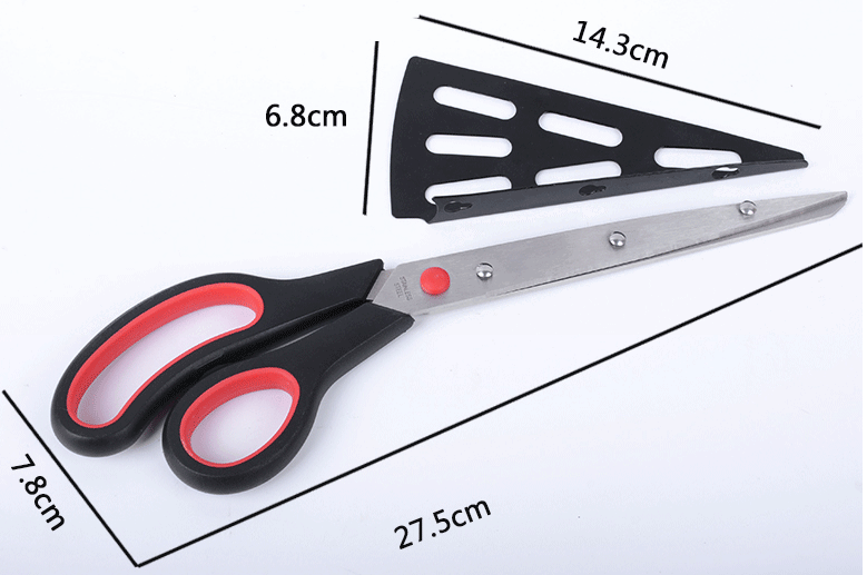 Stainless steel pizza shears multi-function shovel pizza scissors for effortless cutting and serving. The perfect tool f — photo 1