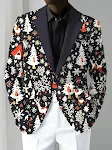 Men's Christmas Series Cartoon Anime Long-sleeved Coat, perfect for the holiday season. Stay warm and stylish with this — photo 14
