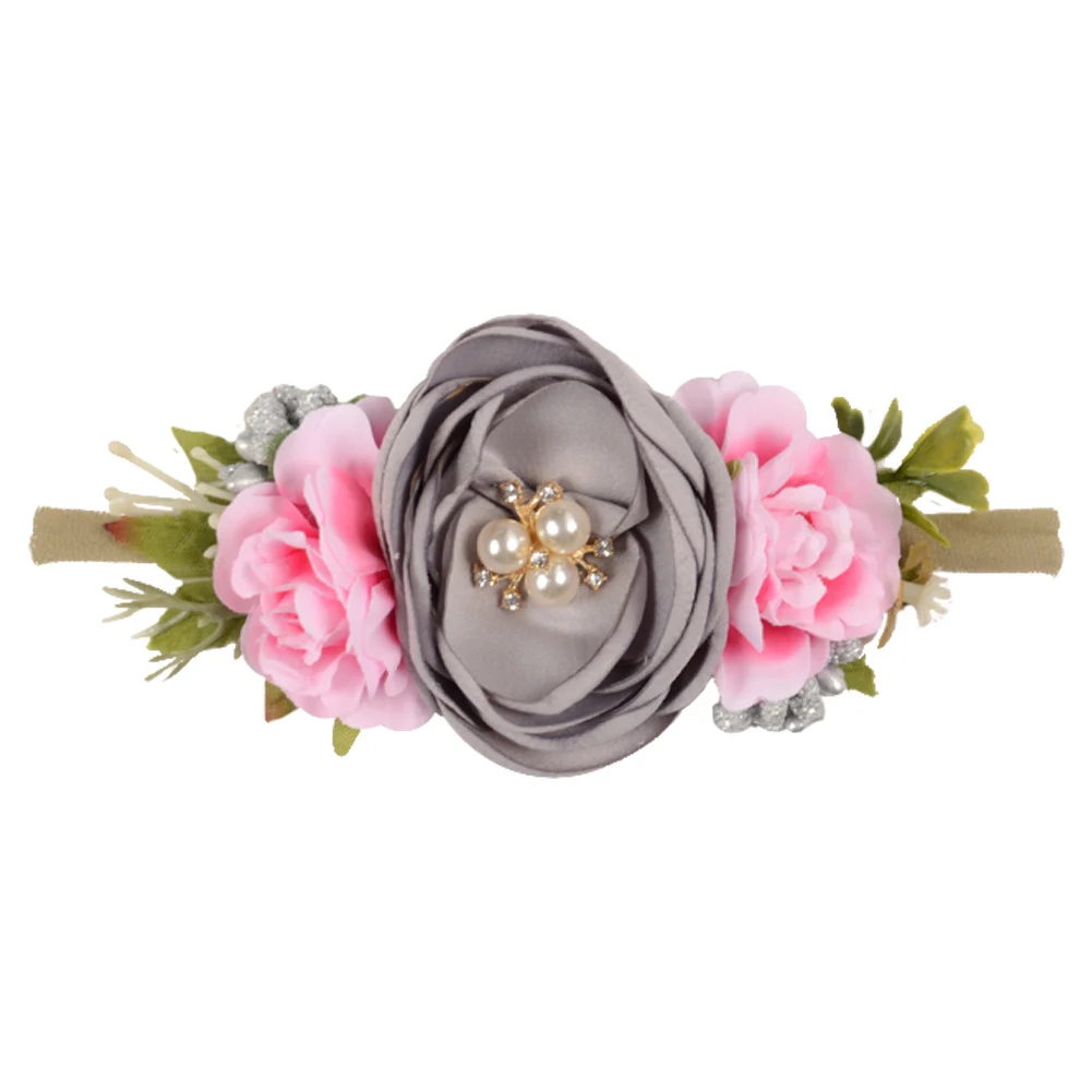 Acessórios de cabelo florais de simulação Sweet Child. Perfeitos para meninas, adicionam um toque doce e charmoso aos penteados em eventos e dia a dia. — foto 5