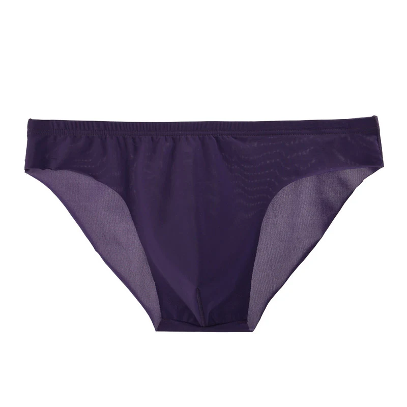 Title 9, Heren Ice Silk Transparante Slip Ondergoed Adem...