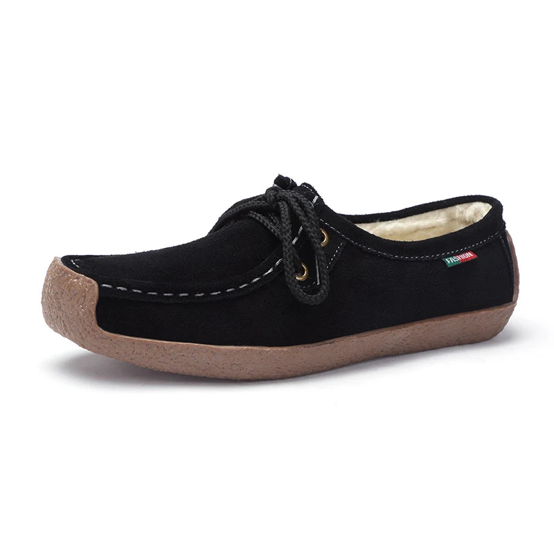 Women's Lace-up Flat Shoes Sneakers Frosted Finish Comfortable and Stylish Footwear Perfect for Everyday Wear and Casual — photo 5