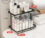 Light Luxury Bathroom Shelf for stylish storage and organization. Elegant design, easy installation, practical space-sav — photo 12