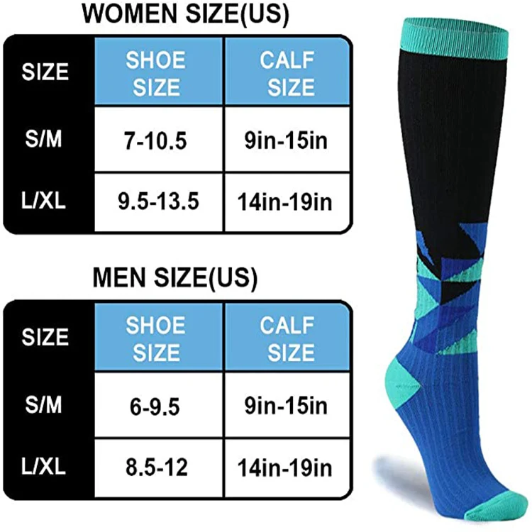 Leisure Fitness Compression Socks for Men and Women. Relieve fatigue, improve circulation, and support muscle recovery. — photo 5
