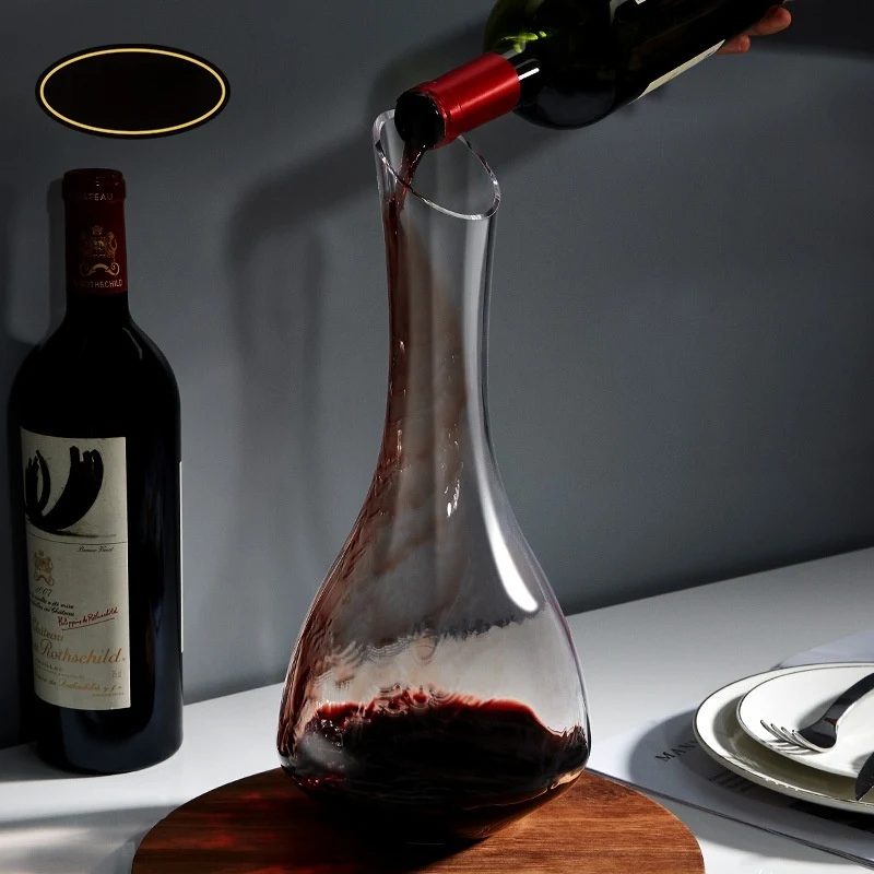 Crystal Prismatic Wine Decanter, Luxurious Household Divider for Red Wine and Liquor, Enhances Flavor and Presentation f — photo 6