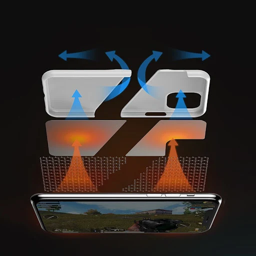Title 4, Capa Baseus Airflow Cooling para Celular Manten...