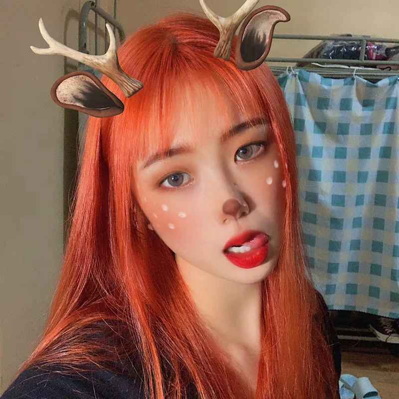 Title 3, Heat-resistant chemical fiber wig for daily wea...