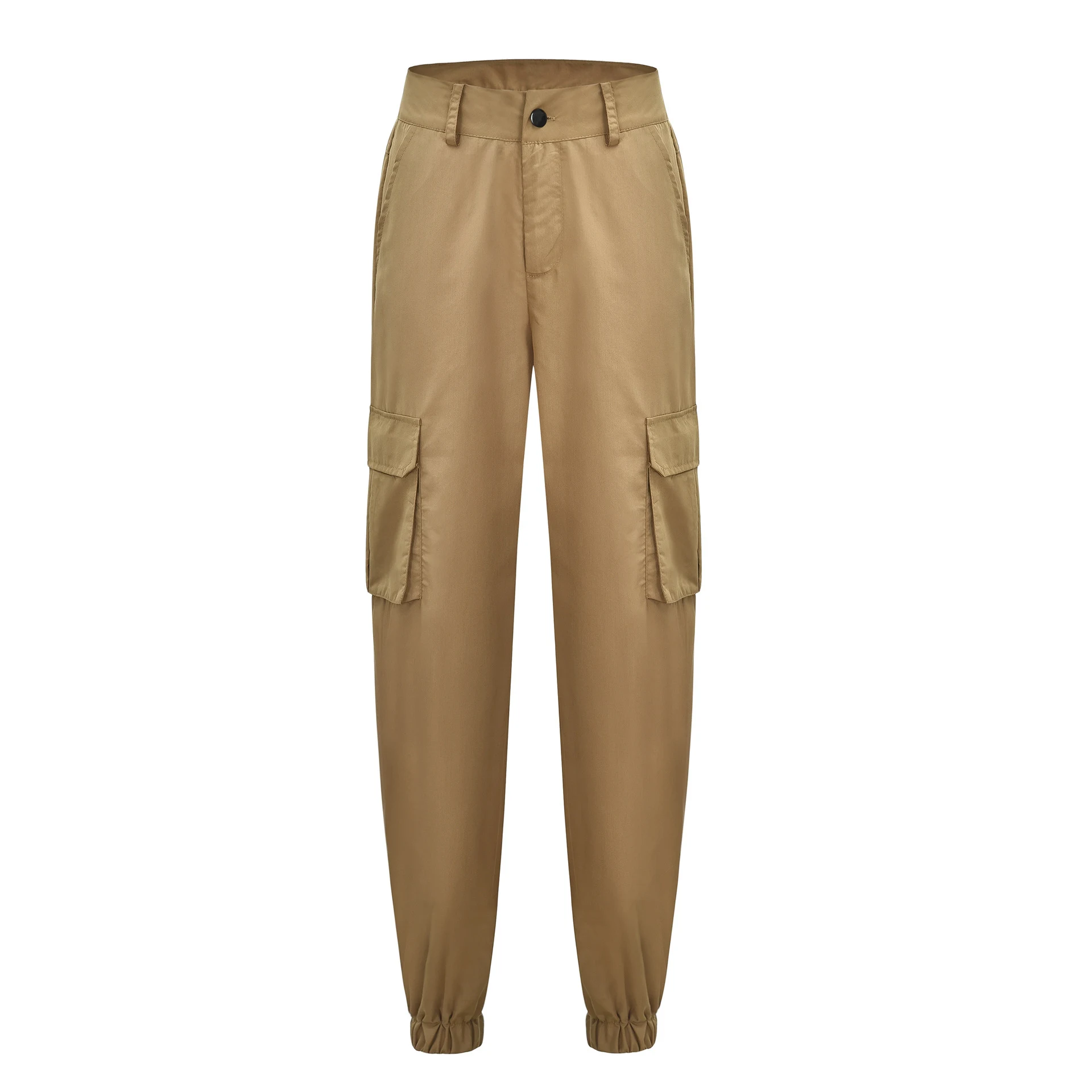Salopette donna casual europea e americana, comoda e versatile, perfetta per un look rilassato e alla moda, ideale per il tempo libero. — foto 12