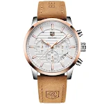 Relógio masculino Benyar BY-5104, ideal para o homem moderno. Design elegante, movimento de quartzo confiável e durabilidade superior. — foto 2