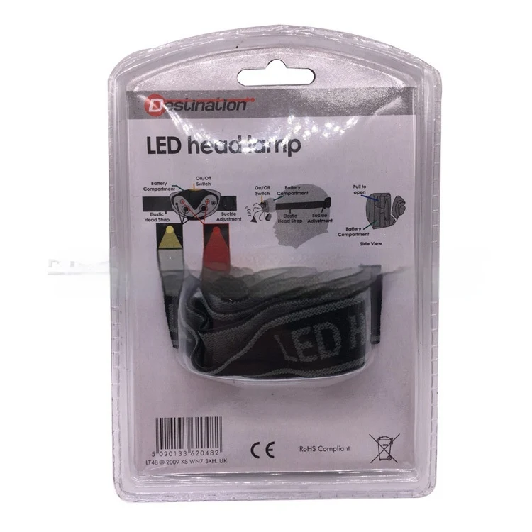 Title 4, Owl Headlight 4 White Light 2 Red Light 6LED Ca...