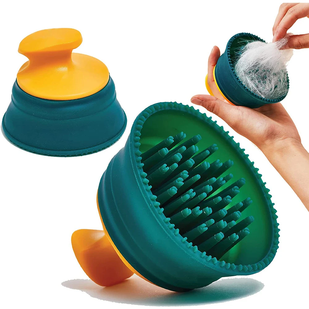 Artefato de Pente Dupla Face com Nós para Animais de Estimação Desembaraça nós e remove pelos soltos, promovendo um pelo brilhante e saudável, ideal para cães e gatos. — foto 5