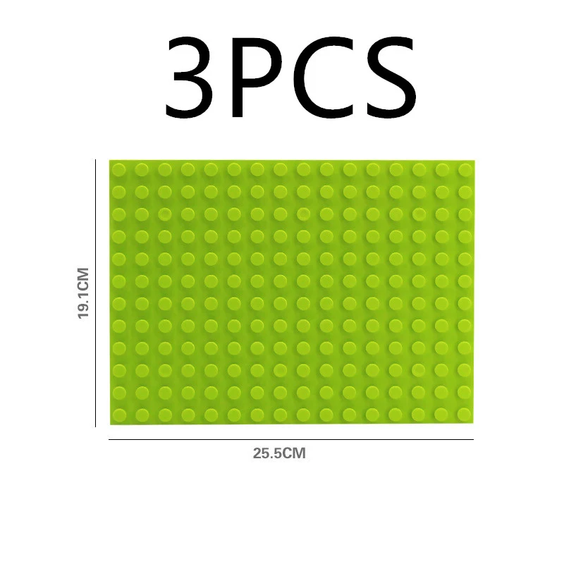 Large Particle Building Block Bottom Plate 12X6, build stable and expansive creations, perfect for imaginative play and — photo 14