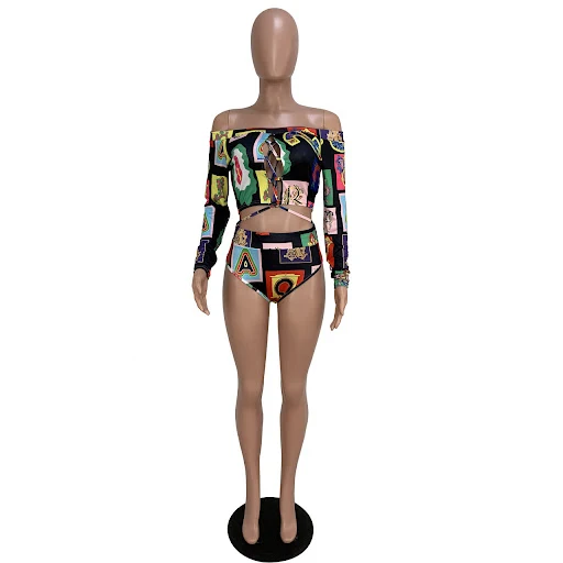 Title 3, Bedruckter Badeanzug-Cover-up für Damen. Leicht...