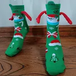 Kerstkousen Herfst Winter Katoenen magneet Lodestone Hand Tube Sokken — foto 16