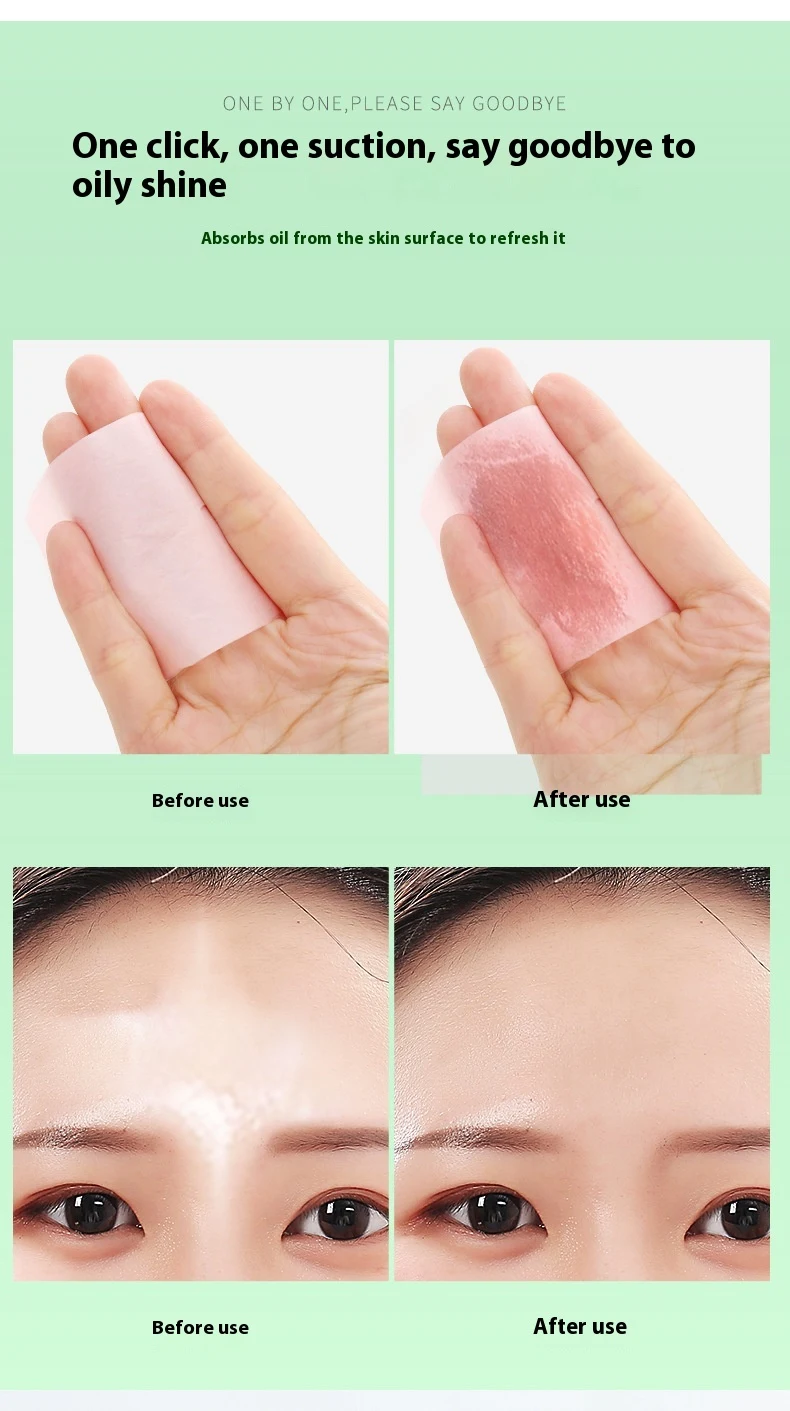 Title 3, Oil-Absorbing Facial Sheets for Women Portable ...