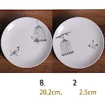 Bone China Deep Dish Plate, Shallow Creative European Style. Serve your meals with elegance and sophistication. Perfect — photo 5