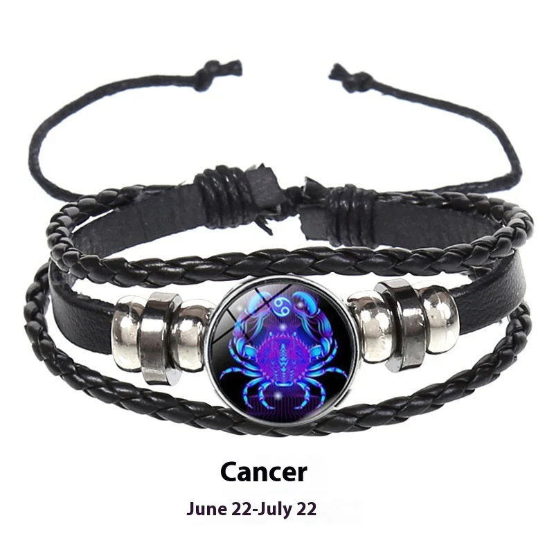 Pulseiras Luminosas de Casal 12 Constelações, Tecido Multicamadas. Um Presente Perfeito e Brilhante para Vocês! — foto 24