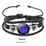 Pulseiras Luminosas de Casal 12 Constelações, Tecido Multicamadas. Um Presente Perfeito e Brilhante para Vocês! — foto 24