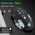 Wireless Charging Gaming Mouse Office Luminous Mechanical. Enjoy precise gaming and comfortable office work with style a — photo 1