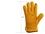 Leather welding gloves, high temperature, short. Provide excellent heat protection and dexterity, ideal for safe and pre — photo 4