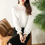 Pretty Western Style Shirt Ladies Fashion Top Flattering and stylish Perfect for casual chic wear Combines comfort and s — photo 7