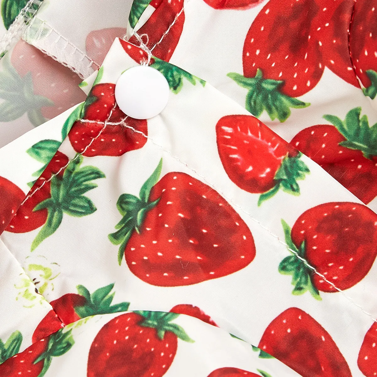 Title 5, Strawberry Pattern Spring and Summer Dog Clothe...