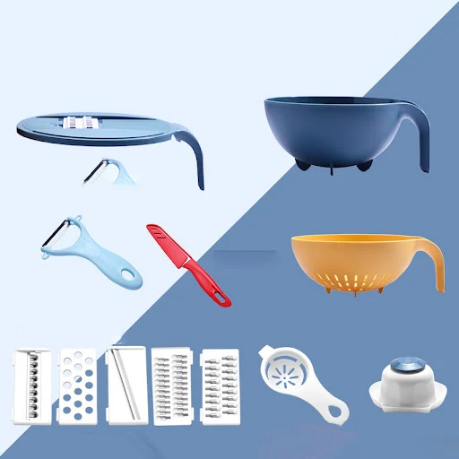 Title 6, Household Multi-function Vegetable Cutter Radis...