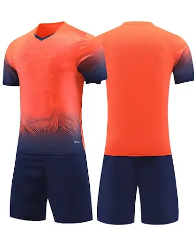 New Summer Children's Adult Soccer Suit Set Breathable and Lightweight for Optimal Performance During Games and Practice