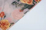Women's Fashion Mesh Printed Sexy See-through Round Neck Dress, perfect for a bold and elegant look at parties and speci — photo 4