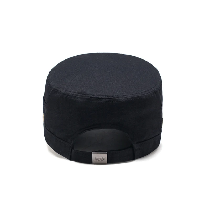 Heren Outdoor Casual Ademende Flat Top Hoed. Comfortabele, lichtgewicht hoed, perfect voor wandelingen en buitenactiviteiten in de zomer. — foto 2