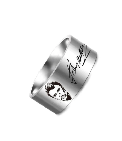 Anel Punk Masculino Expresse Seu Estilo Rebelde Design Exclusivo e Durável O Acessório Ideal para Homens Modernos e Cheios de Atitude. — foto 1
