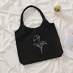 Bolsa de Compras Ton Reutilizável Shopper Feminina Ideal para compras, leve, resistente e ecológica, perfeita para transportar suas compras com facilidade. — foto 3