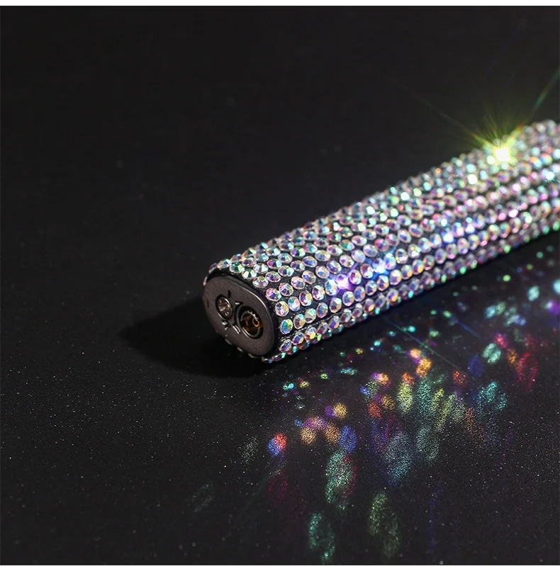 Title 3, Womens Diamond-Embedded Compact Portable Stick...