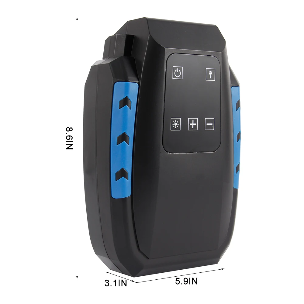 Intelligent Digital Car Air Pump Easily inflate tires, preset desired pressure, and enjoy automatic shutoff for safety a — photo 2
