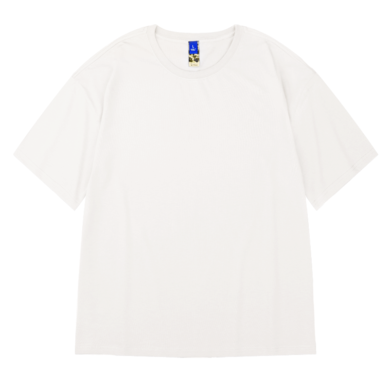 Men's Cotton Short Sleeve Plus-Size T-shirt, Solid Color, Loose Fit for Ultimate Comfort and Breathability, Perfect for — photo 10