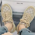 Sapatos xadrez retrô masculinos — foto 8