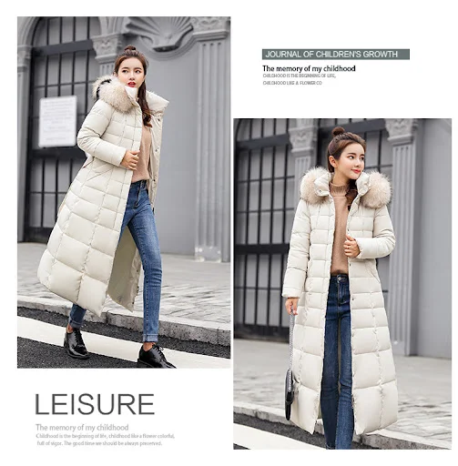 Title 3, Thick warm down jacket coat female