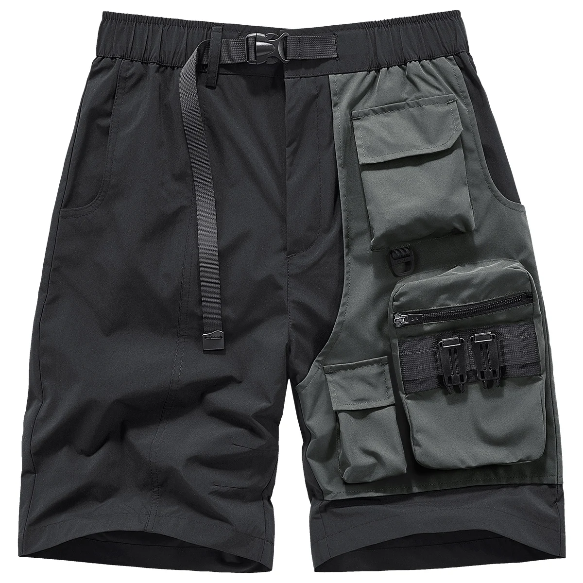 Title 2, Patchwork Color Contrast And Multiple Pockets F...