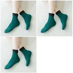 3pairs of dark green