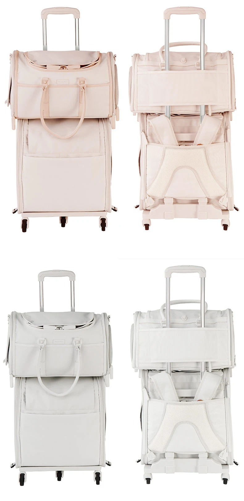 Title 10, Luxury Pet Carrier Bag For Small Dogs Nude Pink...